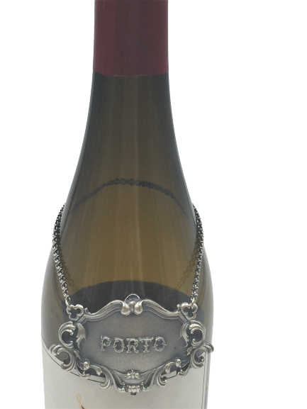 Buccellati Italian Sterling Silver Porto Claret Jug Bar Label