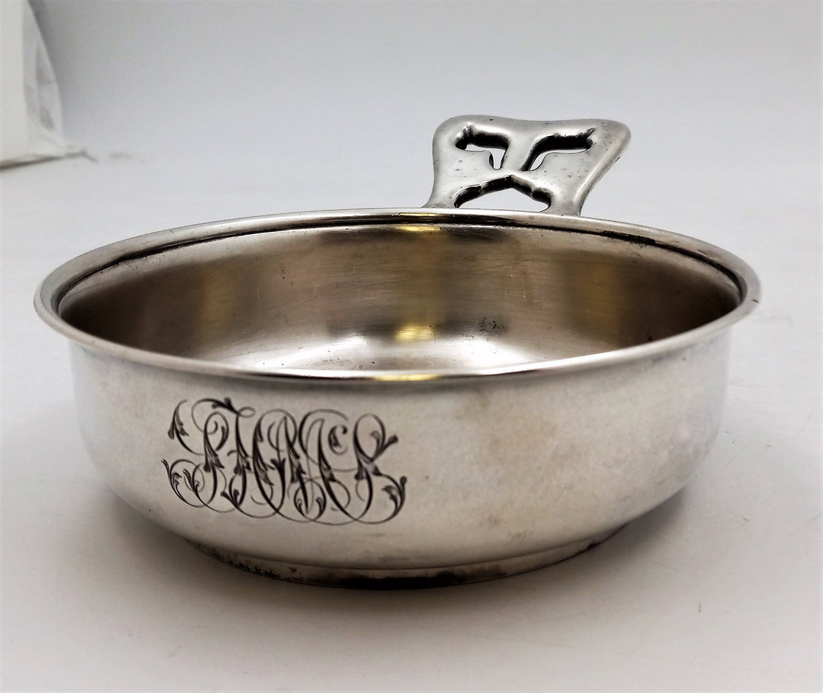 Tiffany & Co. Aesthetic Sterling Silver Porringer Dish --circa