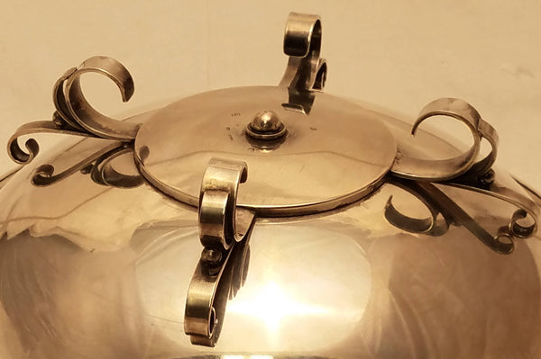 Danish Silver Centerpiece by Carl M. Cohr