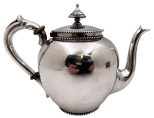 Van Kempen Museum Dutch 19th Century Silver Teapot