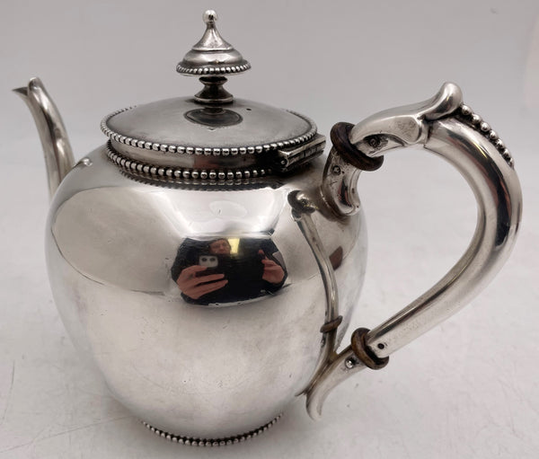 Van Kempen Museum Dutch 19th Century Silver Teapot