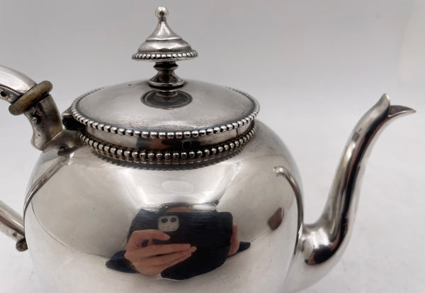 Van Kempen Museum Dutch 19th Century Silver Teapot