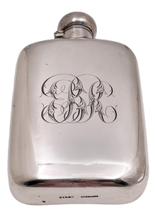 Birks Canadian Sterling Silver Early 20th Century Flask