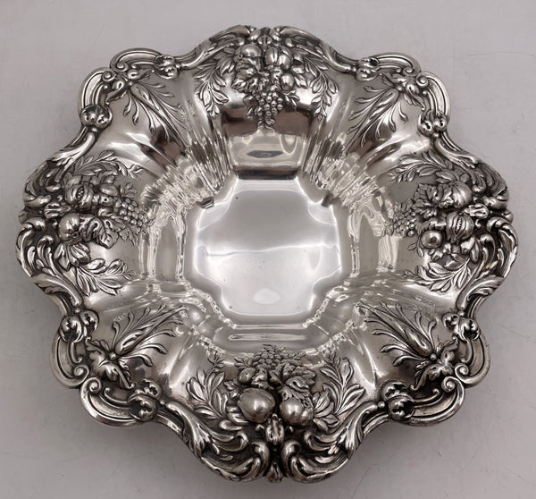 Reed & Barton Sterling Silver Francis I Bowl X569 in Art Nouveau Style