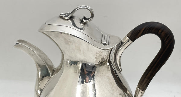 Buccellati Sterling Silver Hand Hammered 4-Piece Tea & Coffee Set
