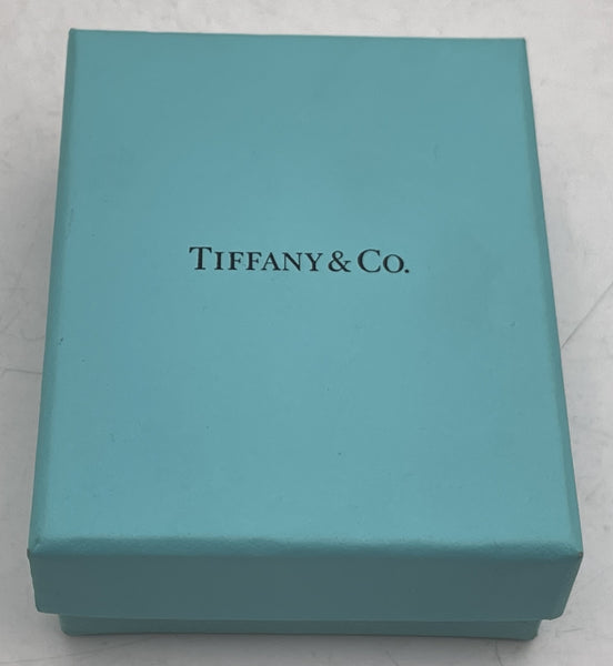Tiffany & Co. Sterling Silver Star-Shaped Key Ring or Chain with Original Box