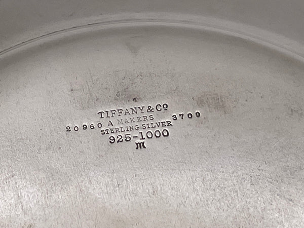 Tiffany & Co. Sterling Silver 1927 Child's Plate / Dish with Animal Motifs