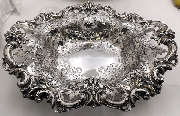 Pair of Frank Smith Sterling Silver Bowls in Art Nouveau Style from Early 20th Century