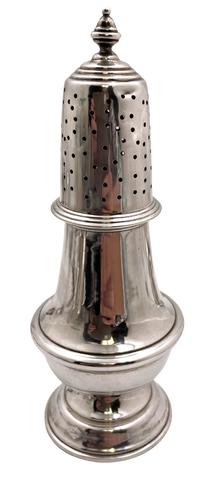 Cartier Sterling Silver Sugar Shaker/ Muffineer Paul Revere Reproduction