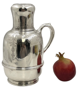 Lebkuecher for Grogan Sterling Silver Thermal Hot Water Jug/ Carafe from Late 19th Century