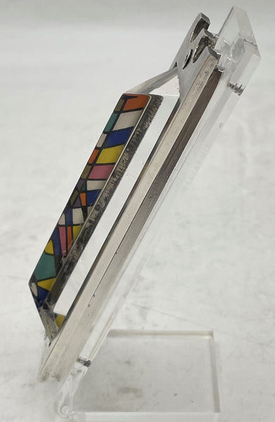 Noam Basson Artistic Glass Limited Edition Mezuzah