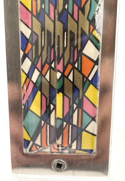 Noam Basson Artistic Glass Limited Edition Mezuzah