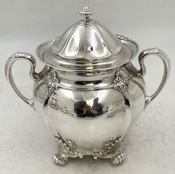 Tiffany & Co. 1896 Sterling Silver 5-Piece Tea & Coffee Set in Holly Pattern?