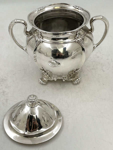 Tiffany & Co. 1896 Sterling Silver 5-Piece Tea & Coffee Set in Holly Pattern?