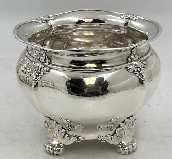 Tiffany & Co. 1896 Sterling Silver 5-Piece Tea & Coffee Set in Holly Pattern?