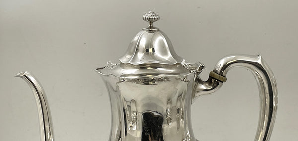 Tiffany & Co. 1896 Sterling Silver 5-Piece Tea & Coffee Set in Holly Pattern?
