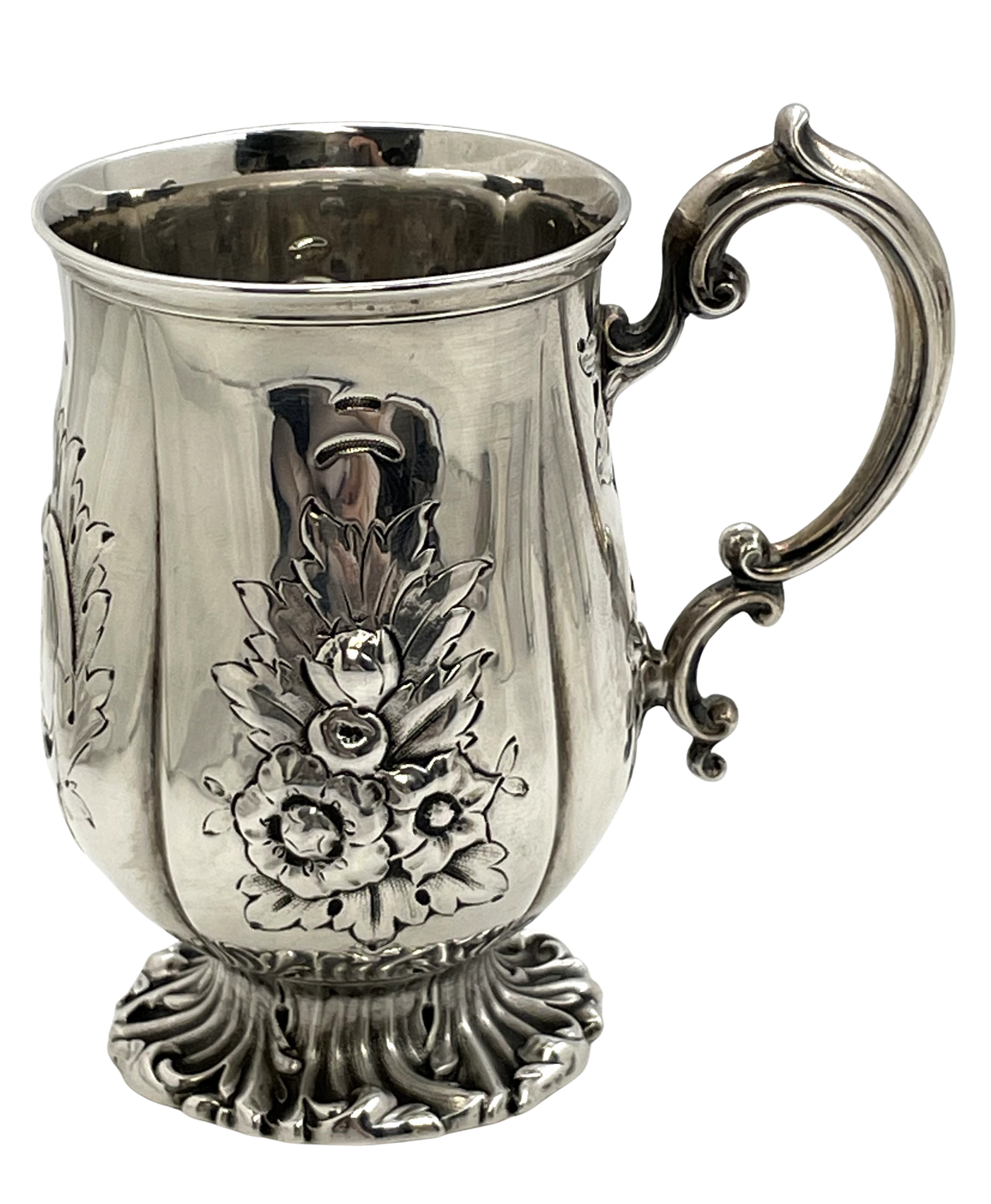 Edward Barnard & Sons English Sterling Silver 1837 Victorian Mug/ Child Cup
