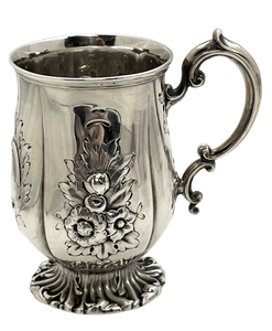 Edward Barnard & Sons English Sterling Silver 1837 Victorian Mug/ Child Cup