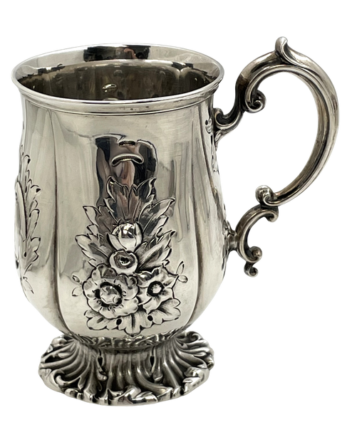 Edward Barnard & Sons English Sterling Silver 1837 Victorian Mug/ Child Cup
