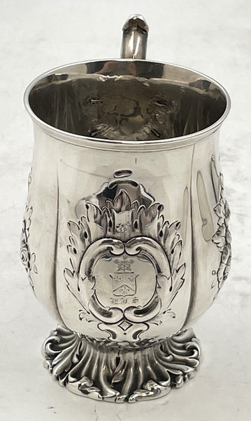 Edward Barnard & Sons English Sterling Silver 1837 Victorian Mug/ Child Cup