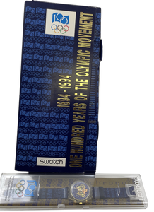 Rare Swatch 1994 Olympic Movement Watch New in Box