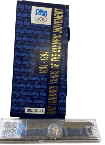 Rare Swatch 1994 Olympic Movement Watch New in Box