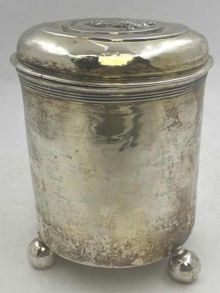 J. Ravich Russian 18th Century Silver Commemorative Tankard for Empress Elizabeth  Petorvna