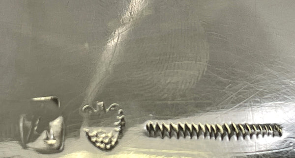 European Continental Silver Etrog Esrog Box from 19th Century