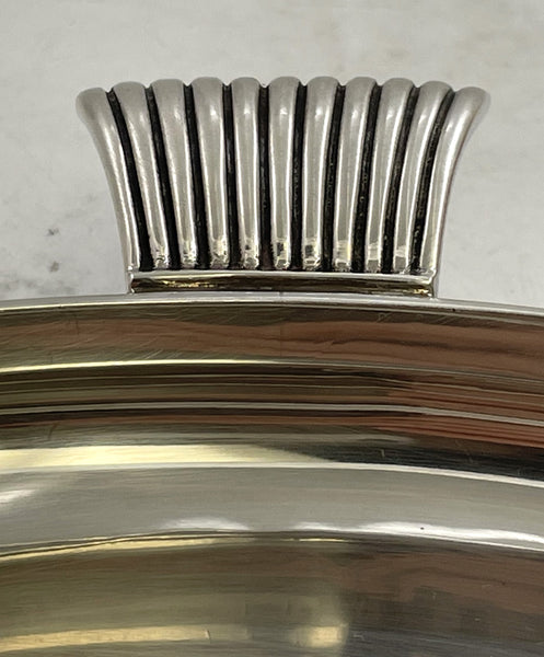 Barbour Sterling Silver Bar Tray Platter from Early 20th Century in Art Deco Style