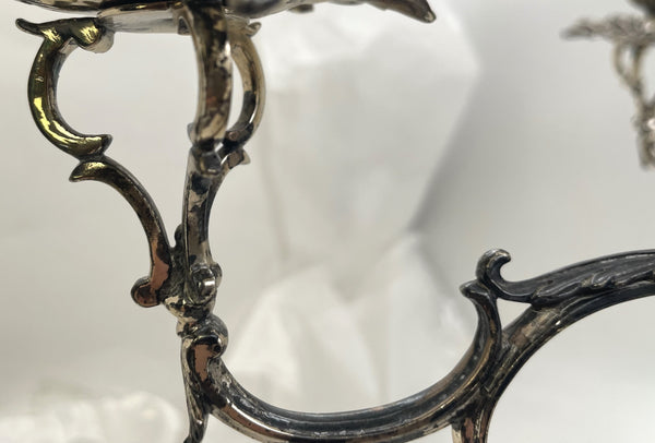R. Calderwood Sterling Silver Epergne Centerpiece from Mid-18th Century