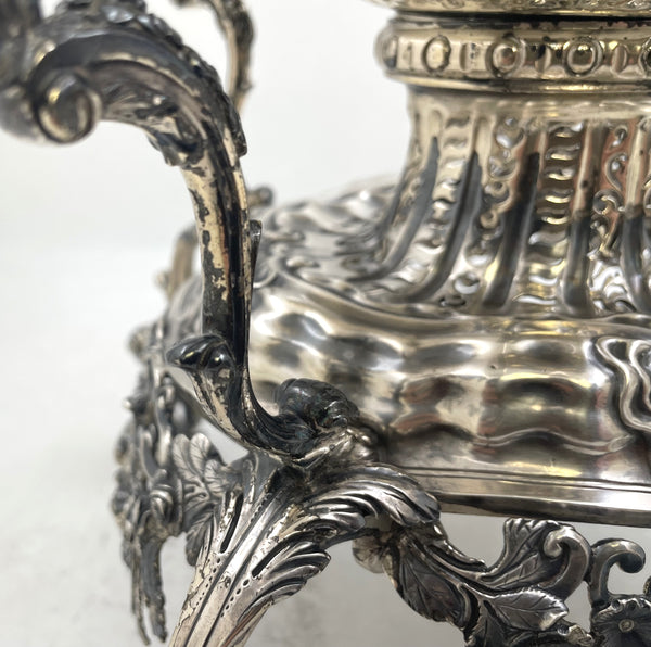 R. Calderwood Sterling Silver Epergne Centerpiece from Mid-18th Century