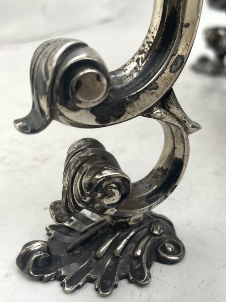 R. Calderwood Sterling Silver Epergne Centerpiece from Mid-18th Century