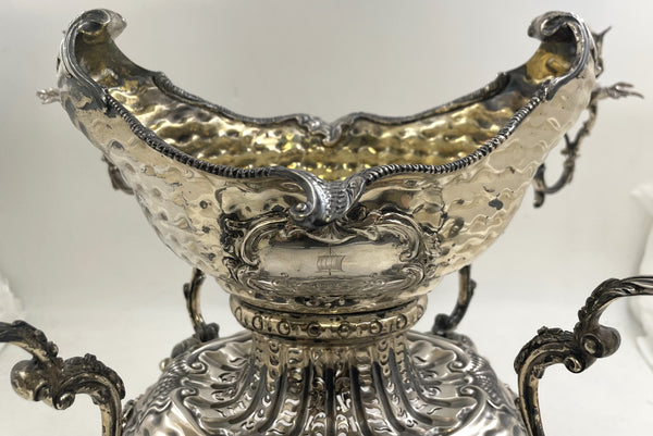 R. Calderwood Sterling Silver Epergne Centerpiece from Mid-18th Century