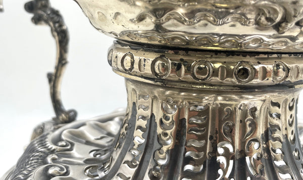 R. Calderwood Sterling Silver Epergne Centerpiece from Mid-18th Century