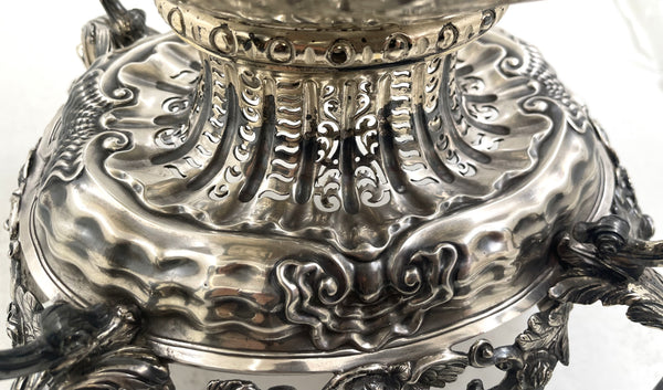 R. Calderwood Sterling Silver Epergne Centerpiece from Mid-18th Century