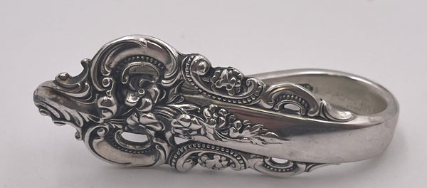 Grande Baroque Wallace Set of 12 Sterling Silver Napkin Clips