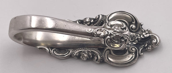 Grande Baroque Wallace Set of 12 Sterling Silver Napkin Clips