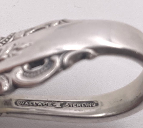 Grande Baroque Wallace Set of 12 Sterling Silver Napkin Clips