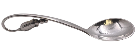 Mogensen Jensen Blossom Style Sterling Silver Jam Serving Spoon #35