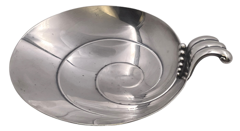 Tiffany & Co. Sterling Silver Nut / Candy Dish in Mid-Century Modern Style