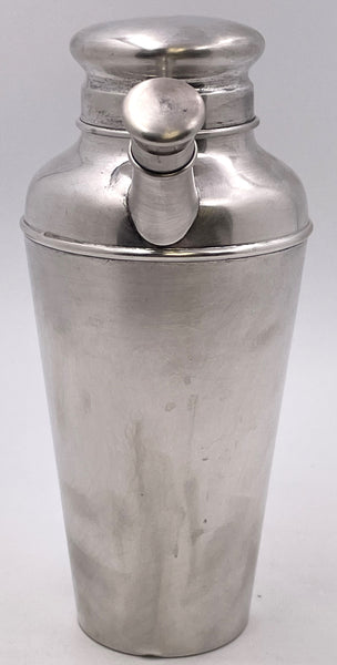S. Kirk & Son Sterling Silver Cocktail Shaker in Mid-Century Modern Style