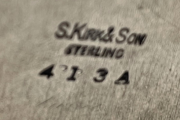 S. Kirk & Son Sterling Silver Cocktail Shaker in Mid-Century Modern Style