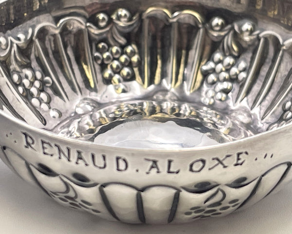 French Sterling Silver Tastevin Wine Taster from 19th Century