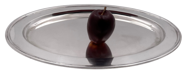 Tiffany & Co. Sterling Silver 1923 Platter Tray in Art Deco Style