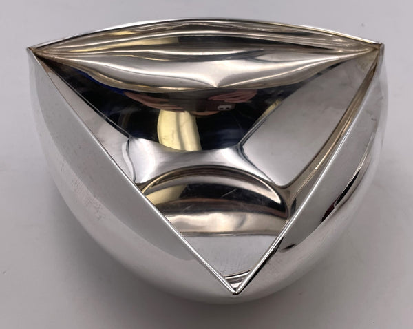 Pampaloni for Barneys Silver Bowl in Mid-Century Modern Style