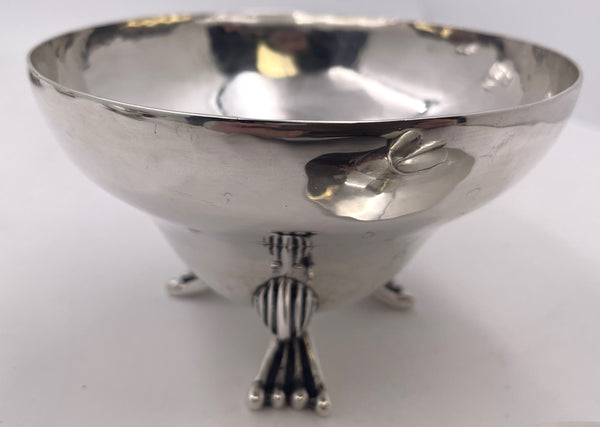 DeMatteo (?) Georg Jensen Blossom Style Sterling Silver 4-Piece Tea & Coffee Set