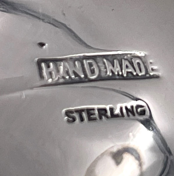 DeMatteo (?) Georg Jensen Blossom Style Sterling Silver 4-Piece Tea & Coffee Set