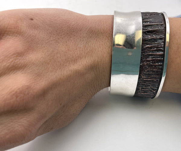 Glanzer Sterling Silver Bangle