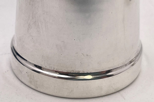 Tiffany & Co. Sterling Silver Pepper Mill in Mid-Century Modern Style