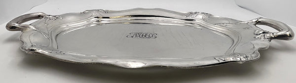 Gorham Martele 0.9584 Silver Tray from 1912 in Art Nouveau Style